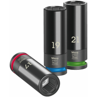 ZESTAW KLUCZY NASADOWYCH 1/2'' WHEEL IMPAKTOR C SET 1, 3SZT.