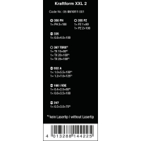 ZESTAW WKRETAKÓW UNIWERSALNYCH KRAFTFORM XXL 2, 12CZ.