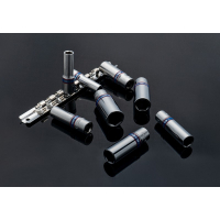 ZESTAW NASADEK 3/8'' 8CZ. DŁUGIE 6-KĄT 10-19MM, NA SZYNIE