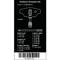 ZESTAW WKRĘTAKÓW KRAFTFORM KOMPAKT 400, 17CZ.