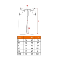 KRÓTKIE SPODENKI BASIC, ROZMIAR L/52