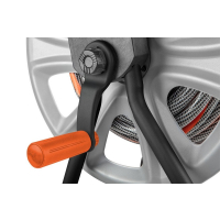 WÓZEK NA WĄŻ OGRODOWY,METALOWY,DO 60 M WĘŻA 1/2''