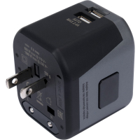 ADAPTER PODRÓŻNY UNIW. 2XUSB 12W