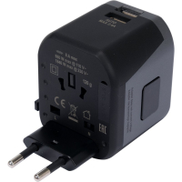 ADAPTER PODRÓŻNY UNIW. 2XUSB 12W