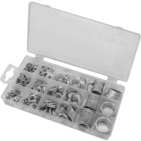 ZESTAW PODKŁADEK ALUMINIOWYCH 450 SZT. MIX ROZMIARÓW