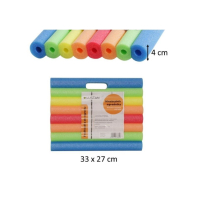 PODKŁADKA PIANKOWA 33*27CM TĘCZOWA