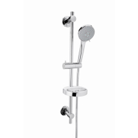 ZESTAW NATRYSKOWY NA DRĄŻKU Z PRZYSSAWKAMI MILOS 3F