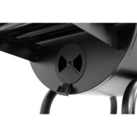 GRILL WĘGLOWY Z POKRYWĄ, RUSZT 47*34CM