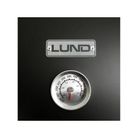 GRILL WĘGLOWY Z POKRYWĄ, RUSZT 47*34CM