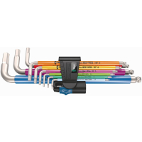 ZESTAW KLUCZY TRZPIENIOWYCH, METRYCZNYCH 3950/9 HEX-PLUS,9CZ