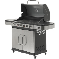 GRILL GAZOWY 6+1 STAL NIERDZEWNA 20.2KW