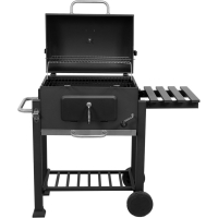 GRILL WĘGLOWY DELUXE, RUSZT 57*37CM