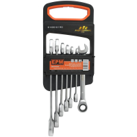 ZESTAW KLUCZY PŁASKO-OCZKO. Z GRZECHOTKĄ 7 CZ.