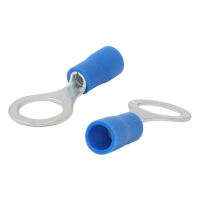 KOŃCÓWKA OCZKOWA IZOLOWANA 1.5-2.5MM 2/8MM 10 SZTUK