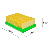 FILTR PŁASKI DO KARCHER MV4,5,6