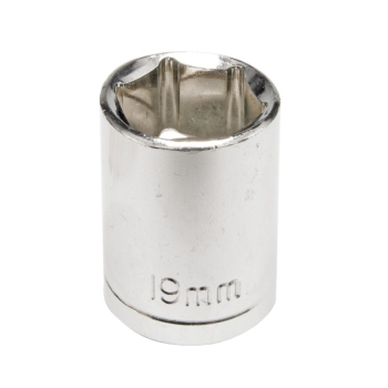 NASADKA KRÓTKA 6-KĄTNA CHROMOWANA 1/2'' 10MM