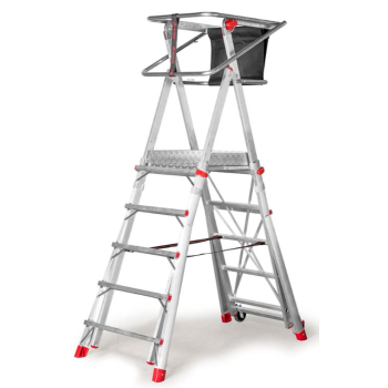 DRABINA/PODEST ROBOCZY PLS5 130/238CM 5 STOPNI