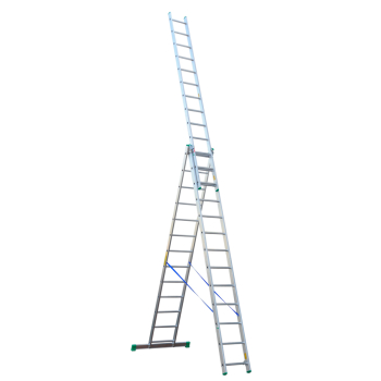 DRABINA ALUMINIOWA 3-ELEMENTOWA 897CM 13+13+13 SZCZEBLI