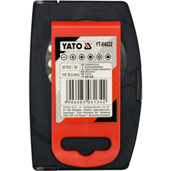 Zestaw bitów 32 elem. Yato YT-04622