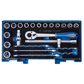 KOMPLET NASADEK 1/2'' 8-24MM 24 SZTUKI