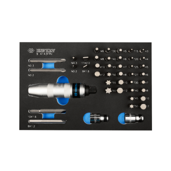 WKRĘTAK UDAROWY + BITY 5/16 43CZĘŚCI