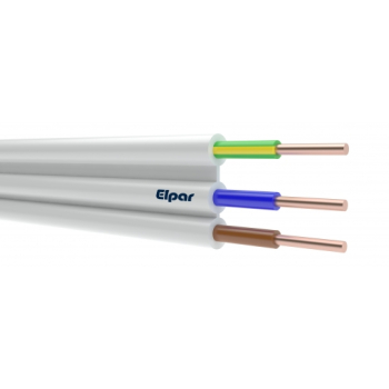 PRZEWÓD YDYT 3X1,5 ŻO BIAŁY 300/500V