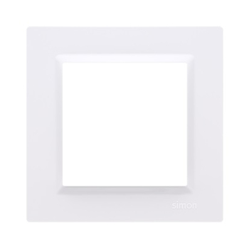 SIMON 10 RAMKA 1-KROTNA BIAŁA