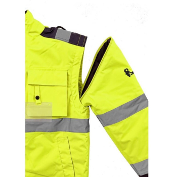 KURTKA OCIEPLANA 2W1 ŻÓŁTA CXS LUTON ROZMIAR M