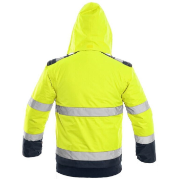 KURTKA OCIEPLANA 2W1 ŻÓŁTA CXS LUTON ROZMIAR L