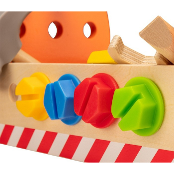 ZESTAW NARZĘDZI DREWNIANYCH DLA DZIECI