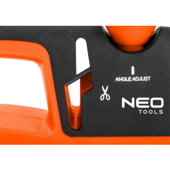 OSTRZAŁKA DO NOŻY I NOŻYCZEK Z REGULACJĄ KĄTA OSTRZENIA