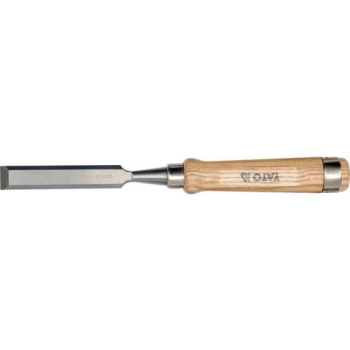 DŁUTO CR-V 14MM Z DREWNIANĄ RĄCZKĄ