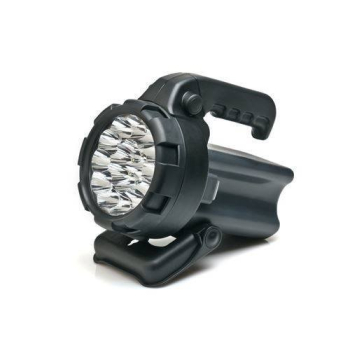 SZPERACZ ŁADOWALNY 230V AC / 12V DC, 18 LED FALCON EYE, 70LM