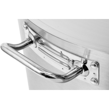 GARNEK WYSOKI Z POKRYWKĄ ZE STALI NIERDZEWNEJ 40X30 37.7L