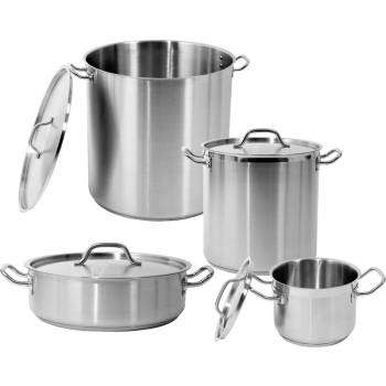 GARNEK WYSOKI Z POKRYWKĄ ZE STALI NIERDZEWNEJ 40X30 37.7L