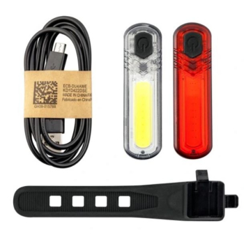 ZESTAW LAMP ROWEROWYCH DUOSLIM 60LM/18LM