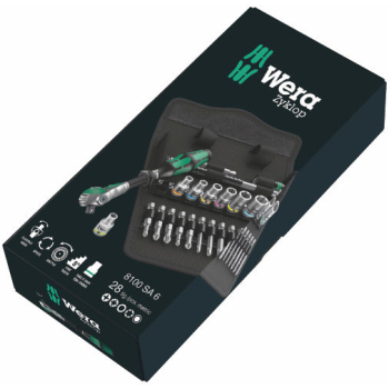 ZESTAW KLUCZY NASADOWYCH ZYLKOP 1/4'' 5-13 MM,16 CZ.