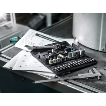 ZESTAW KLUCZY NASADOWYCH 1/4'' ZYLKOP 5-13MM, 28 CZ.