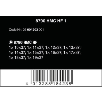 ZESTAW KLUCZY NASADOWYCH ZYLKOP 1/2'',10 CZ.