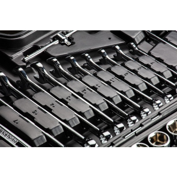 ZESTAW KLUCZY NASADOWYCH 1/4'',1/2'' 77 CZĘŚCI CRV