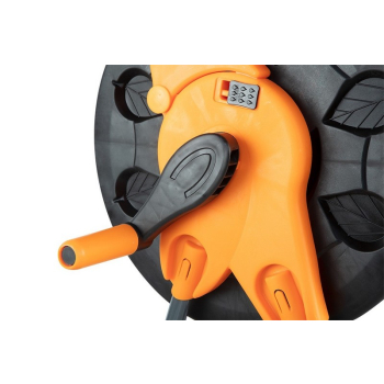 WÓZEK NA WĄŻ OGRODOWY,TWORZYWO, DO 60 M WĘŻA 1/2''