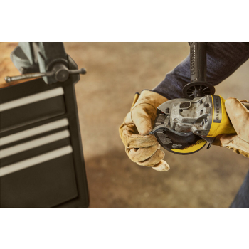 SZLIFIERKA KĄTOWA AKUMULATOROWA 125MM V20 18V 2*4.0AH