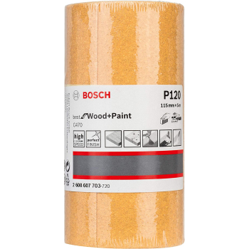 ROLKA SZLIFIERSKA BEST F/WOOD 115MM*5M P120