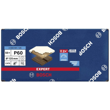 KRĄŻEK PRZYCZEPNY 125MM EXPERT EXC470 G60 PERFOROWANY