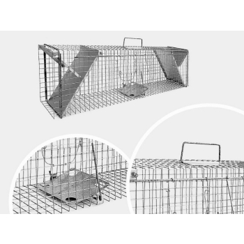 ŻYWOŁAPKA NA KUNĘ 102X20X27CM