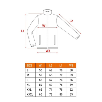 BLUZA ROBOCZA CAMO NAVY, ROZMIAR S