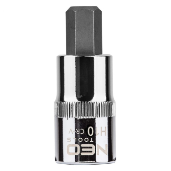 KOŃCÓWKA SZEŚCIOKĄTNA NA NASADCE 1/2'' H10*55MM