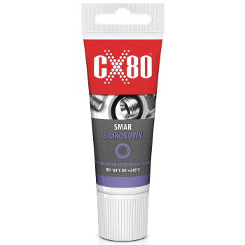 SMAR SILIKONOWY DO TWORZYW SZTUCZNYCH I GUM NSF H1 40G