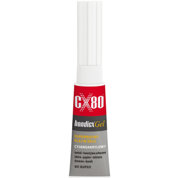 KLEJ CYJANOAKRYLOWY BONDICX GEL 3G