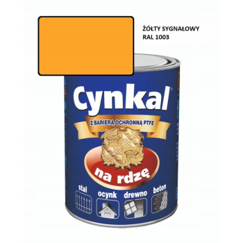 GRUNTOEMALIA AKRYLOWA CYNKAL 0,7L ZÓŁTY SYGNAŁOWY 1003